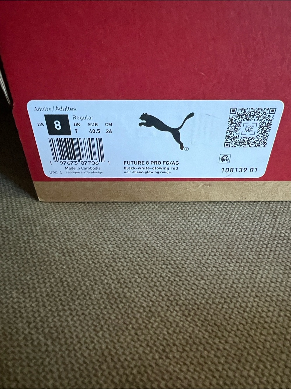 Puma cleats